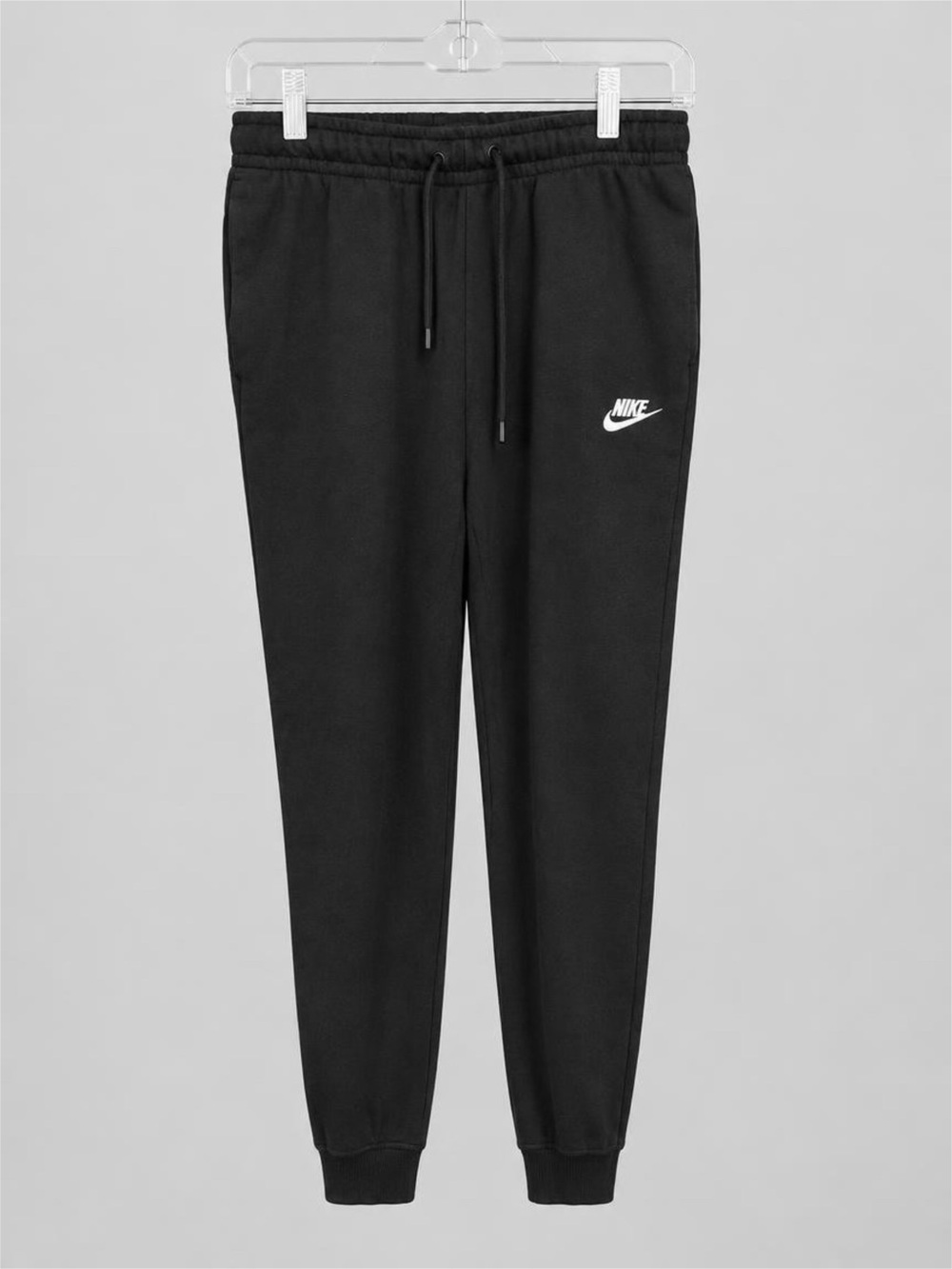 Nike Black Women’s Joggers with White Swoosh - S